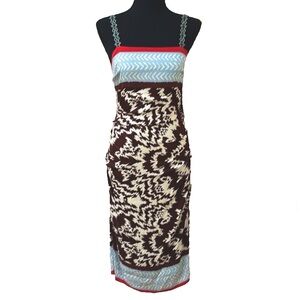 Silk Nicole Miller bodycon dress 8